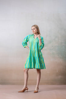 Vibrant Summer Shirt Dress for Women