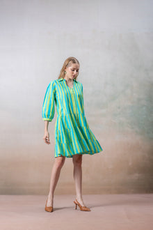 Vibrant Summer Shirt Dress for Women