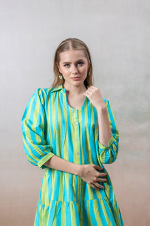 Vibrant Summer Shirt Dress for Women