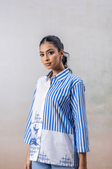 Santorini Sail Cotton Shirt