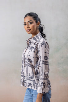 Cuban Canvas Cotton Shirt